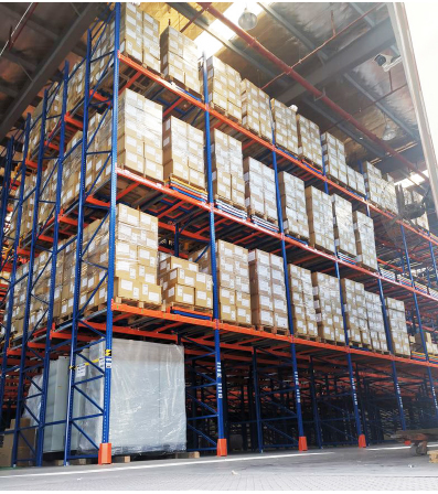 Push Back Pallet Rack High Density Warehouse Storag Rack
