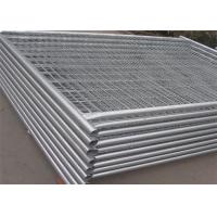 Quality 2.1*2.4m High Strength Temporary Construction Fence Spray Painted Treatment for sale