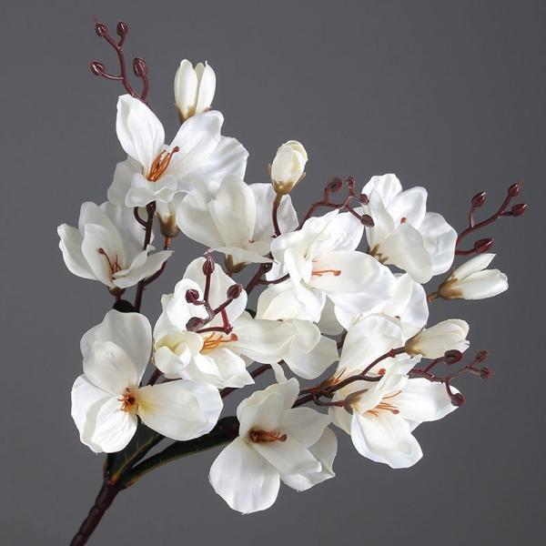 Quality Silk Artificial Flower Business Magnolia Flowers Bulk Customized for sale
