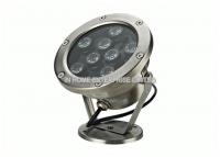 China Multi Function IP68 RGB 2640 LM LED Underwater Lights with Stainless Steel Housing factory