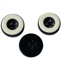 China ODM/OEM 2 Layers Shirt Buttons With White Rim Apply For Men'S Shirt factory