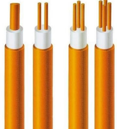 Quality Copper Mineral Insulated Heating Cable , MICC Cable For School / Hospital for sale