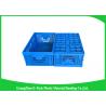 China Virgin PP Black Plastic Storage Boxes , Recyclable Collapsible Plastic Containers factory