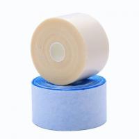 China Blue Beige Hypoallergenic Medical Gauze Bandage Roll Self Adhesive factory