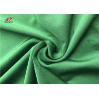 China 4 Way Lycra Dry Fit Swimming Lycra Fabric 90% Polyester 10% Spandex Green Color factory