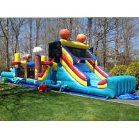 China Sport Arena Commercial Inflatable Obstacle Course Blow Up Water Obstacle Course factory