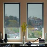 Quality Anti Static Semi Blackout Blinds , Roller Window Shades For Kitchen Bathroom for sale