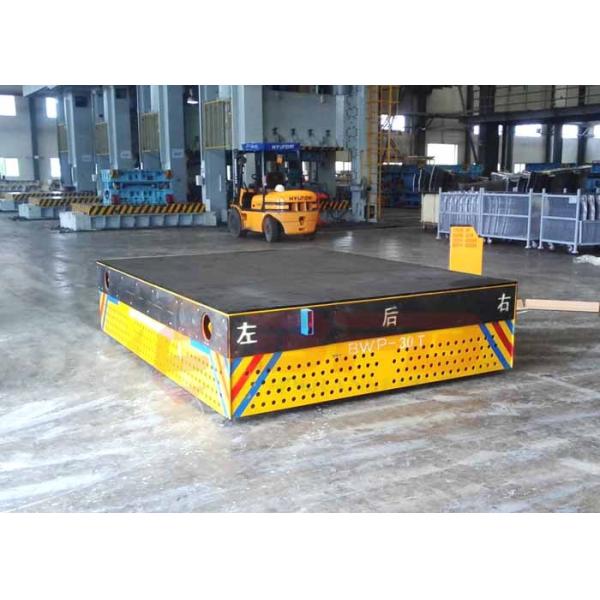 Quality Intelligent Charger Trackless Transfer Cart Steerable Q235 Material 12 Months for sale