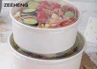 China 250ml - 1500ml Large Disposable Salad Bowls Eco - Friendly Food Grade factory
