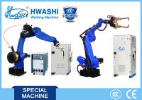China Six Axis TIG MIG Industrial Welding Robots 1400mm Moving Radius factory