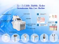China H2O2 Hydra Dermabrasion Machine , Oxygen Jet Peeling Hydrafacial Device factory