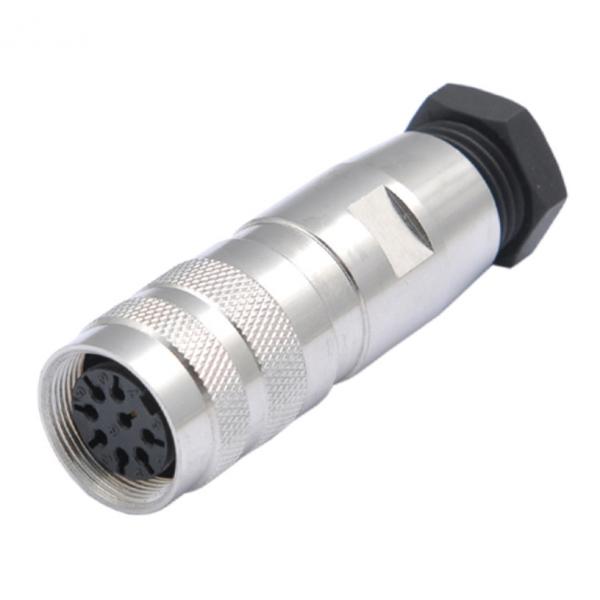 Quality circular ip67 Anti Vibration Locking Screw Design M16 8pin Metal Sensor AISG for sale