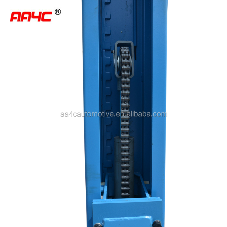 hydraulic one post lift  1 post lift  2.5T capacity , 1.8M lifting height ,manual release