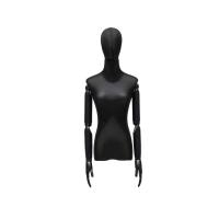 China Cotton half body female mannequin with arms and head for clothing display factory