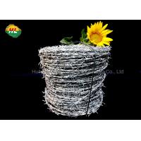 Quality 12/14/16 Hot-Dipped Galvanized Barbed Wire for Prison Security Fence for sale