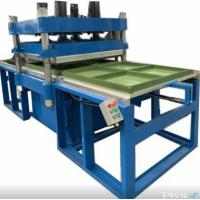 China Playground Tile Rubber Vulcanizing Press 1100x1100mm Rubber Tile Press factory