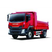 china SINOWAY Construction Dump Truck 180hp Rated Power ISO9001 Certification