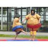 China Kids Inflatable Sumo Wrestling Suits Costume ,  Adult Sport Games Blow Up Sumo Wrestling factory