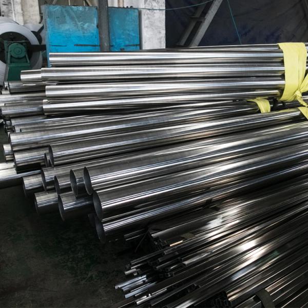 Quality ASTM Food Grade Seamless Stainless Steel Pipe Tube 1m - 12m Length for sale