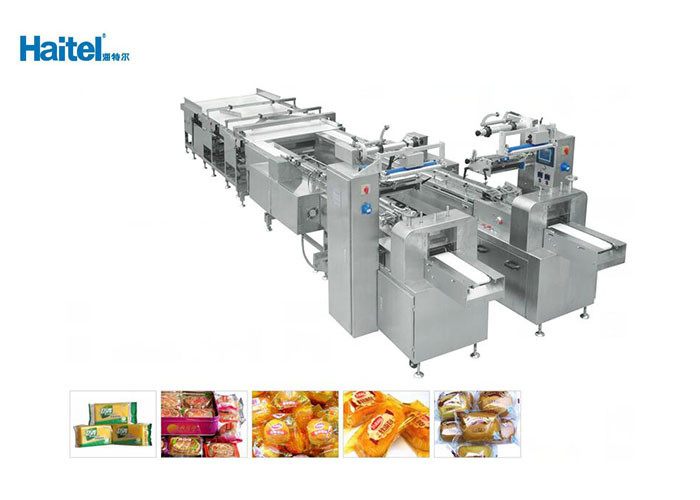 China Tidying Feeding Automatic Food Packing Machine Servo Control System factory