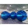 China Inflatable Huge Bule Mirror Ball Advertising Inflatable Product Large Mirror Balloon factory
