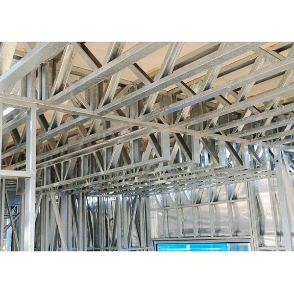 Quality Easy Build Light Steel Prefab Villa High Performance Glass Wool Insulation With for sale