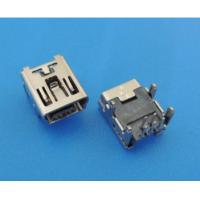 China 5pf 4pin Long Pin Micro USB Connector High Temperature Fast Transfer For Computer Machine factory
