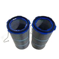 China Polyester Superfine Industrial Dust Collector Cartridge Filters 0.3um factory