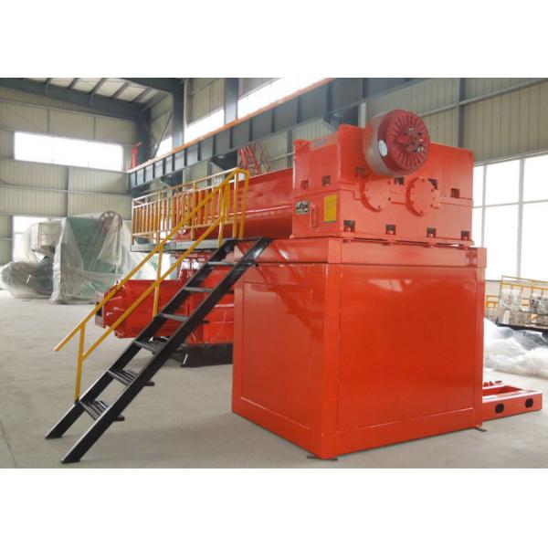 Quality Hollow Clay Brick Production Line Vacuum Extruder With Dryer Chamber for sale