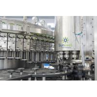 China Automatic Beer Washing Filling Machine , Glass Beer Capping Machine factory