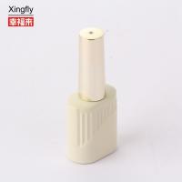 China 10ml Nail Gel Polish Glass Bottle Custom Color Design Empty Bottle With Brush Cap factory