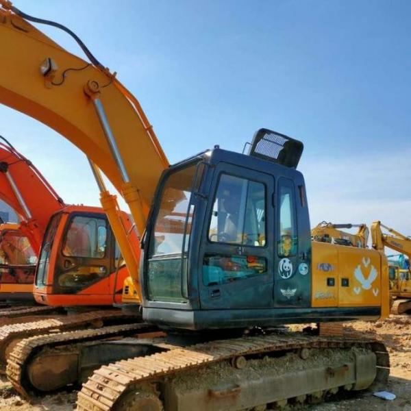 Quality Used Hyundai 225 Second Hand Excavator 1.05m3 Bucket Capacity for sale