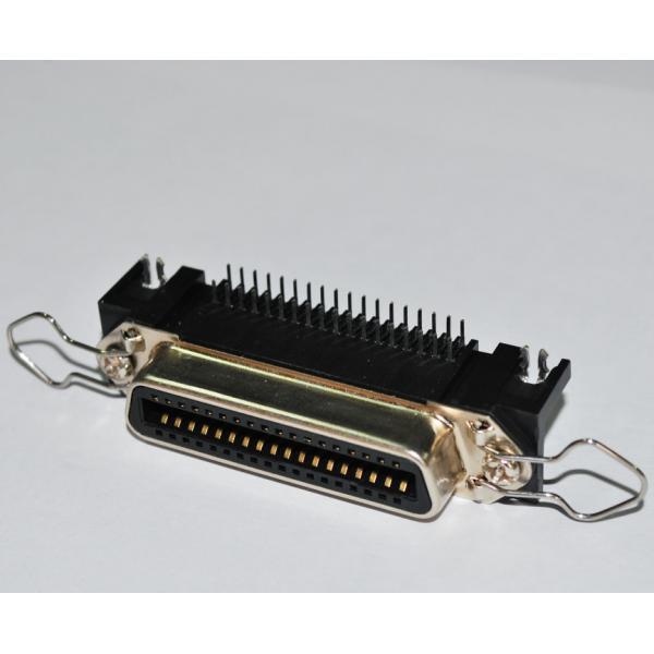 Quality 36 Pin Centronic PCB Right Angle Female Connector with Spring Latch for sale
