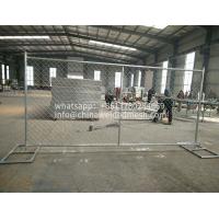 China 2.4x2.1m Australia HDG Temporary Fence Panel ASTM A392 06 Standards for sale