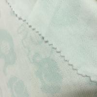China Organic Cotton Jacquard Cotton Textile Fabric Double Sided Plain Style factory