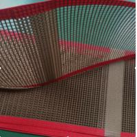 China Bullnose Joint PTFE Mesh Conveyor Belt Heat Resistant factory