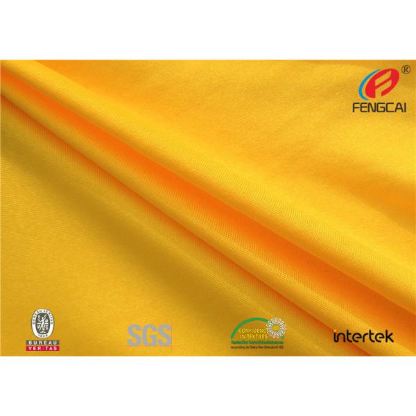 Quality Waterproof stretch Polyester spandex Knitted fabric for school sports uniform for sale
