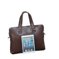 China Panton ROHS Mens Business Briefcase , Debossed Logo PU Leather Briefcase for sale