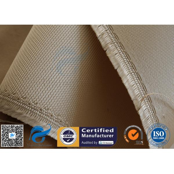 Quality Brown 800℃ Silica Fabric High Temp 1200GSM 50M Roll Anti Corrosion Sealing for sale