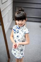 China 2016 Fashion Girl Kid's Chinese Style Dress Cheongsam Cute dress factory