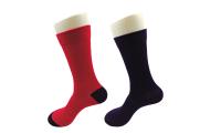 China Red / Black Cotton Diabetic Circulation Socks For Unisex Adults Anti Slip factory
