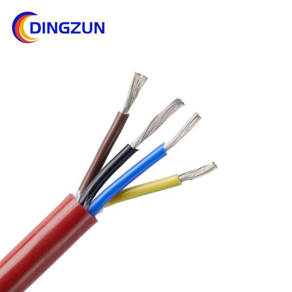 Quality SIHF Multi Core High Temp Silicone Cable For Instrumentation 450V 750V for sale