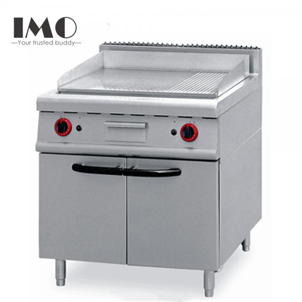 Quality 2022 Stainless Steel Hotel Commercial Griddle With Cabinet For Gas and Electric for sale