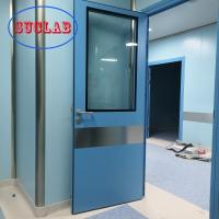 China ISO9001 Durable Cleanroom Cleaning Equipment , X Ray Shielding Operating Room Door factory