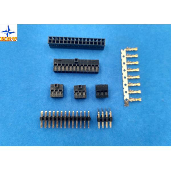 Quality 2mm Pitch Lvds Display Connector Double Row Wire Housing With Bump for Pin Header for sale