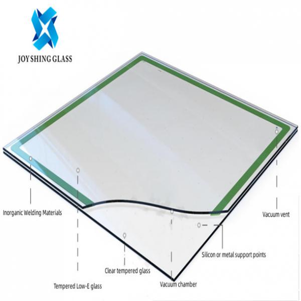 Quality Window Vacuum Insulated Glass Flat / Curved Tempered LOW E Glass 25 Years Warranty for sale