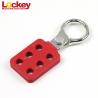 China LOTO Coated Steel 1 Inch Safety Lockout Hasp , Aluminium Lock Out Tag Out Hasp factory