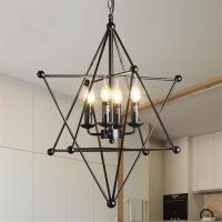 China American Iron frame star industrial chandelier for kitchen dining room decor retro bar chandelier(WH-VP-119) factory