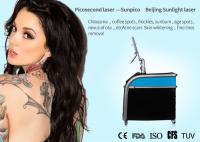 China Ultra - Short Pulses Picosecond Laser Tattoo Removal Machine 1064nm / 532nm / 755nm factory