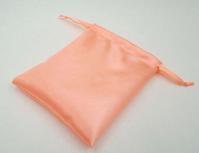 China plain silk satin bag/ pouch factory